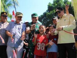 Jembatan Garuda Merah Putih Diresmikan, Bupati Apresiasi Program Pemerintah Pusat dan TNI