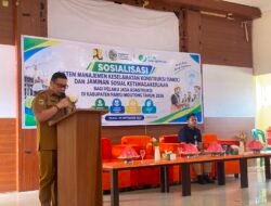 Pemkab Parigi Moutong Sosialisasikan SMKK dan Jaminan Sosial bagi Pelaku Jasa Konstruksi