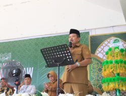 Wakil Bupati Abdul Sahid Bacakan Sambutan Bupati pada Maulid Nabi 1448 H di Tinombo Selatan