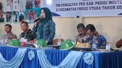 Kepedulian Dimulai Dari Kesehatan, Tim Penggerak PKK Kabupaten Parigi Moutong Sosialisasikan Cek Kesehatan Gratis, Peduli Stunting, dan Pencegahan TBC di Parigi Utara