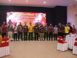 Bupati H. Erwin Burase Hadiri Kenal Pamit Kapolres Parigi Moutong, Sinergi Tetap Terjaga demi Parigi Moutong yang Aman dan Kondusif